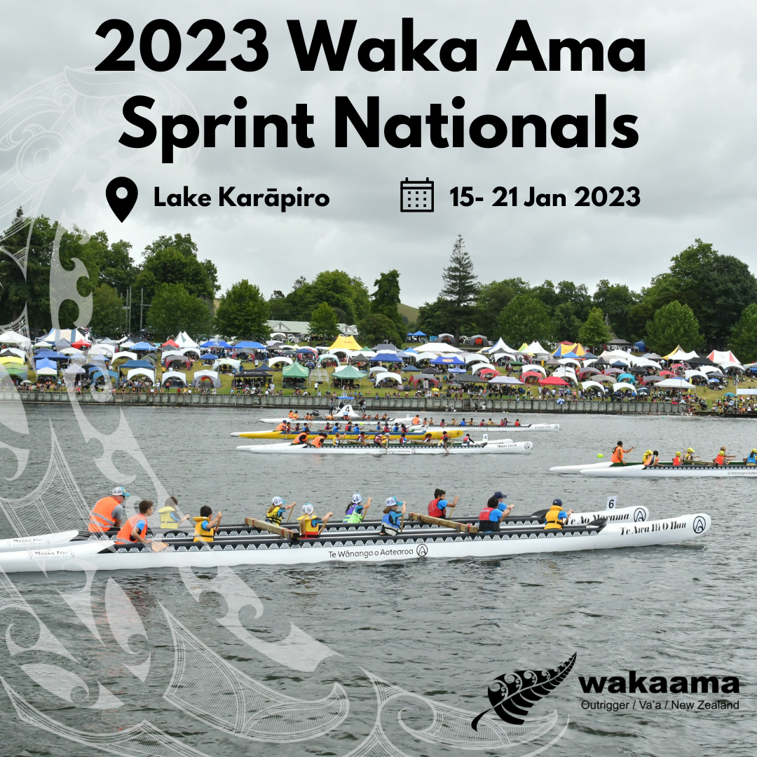 2023 Waka Ama Sprint Nationals - PĀNUI 1 🙌